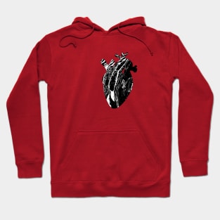 Injured heart Hoodie